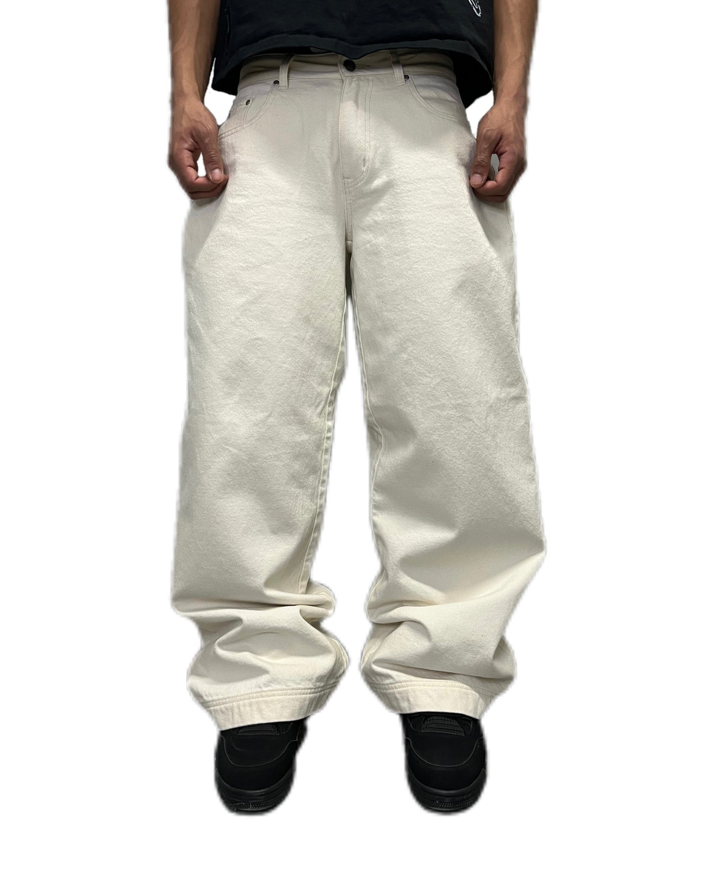 CREME BANKROLL JEANS
